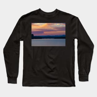 Railroad Bridge over Lake Hartwell Long Sleeve T-Shirt